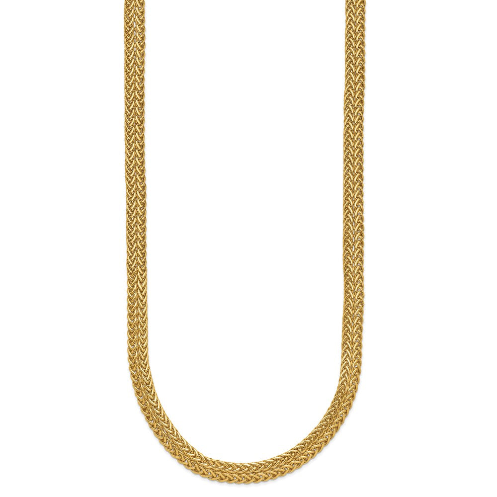 14K Gelbgold Poliert Fantasie Halskette