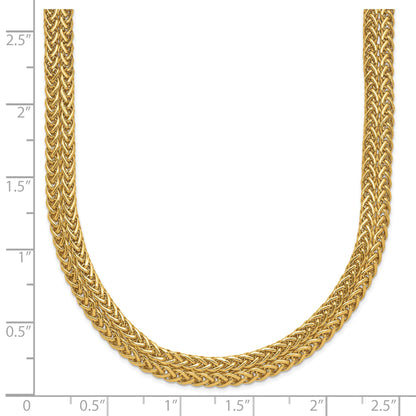 14K Gelbgold Poliert Fantasie Halskette