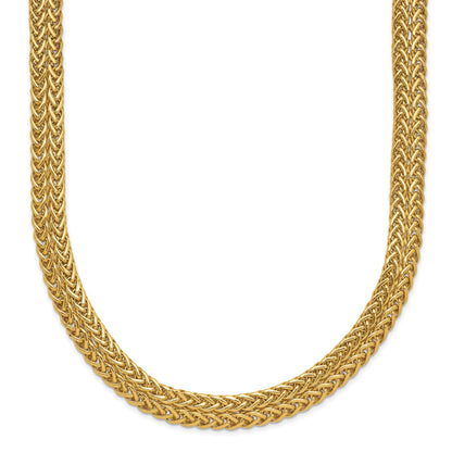 14K Gelbgold Poliert Fantasie Halskette