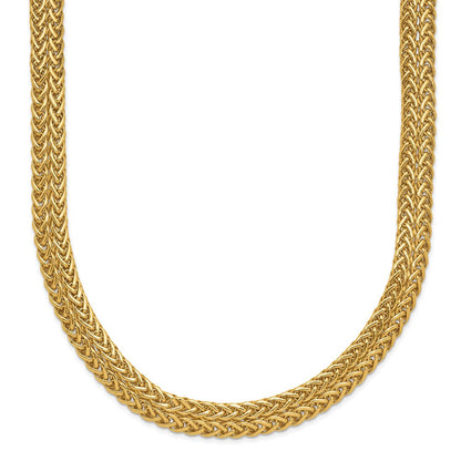 14K Gelbgold Poliert Fantasie Halskette