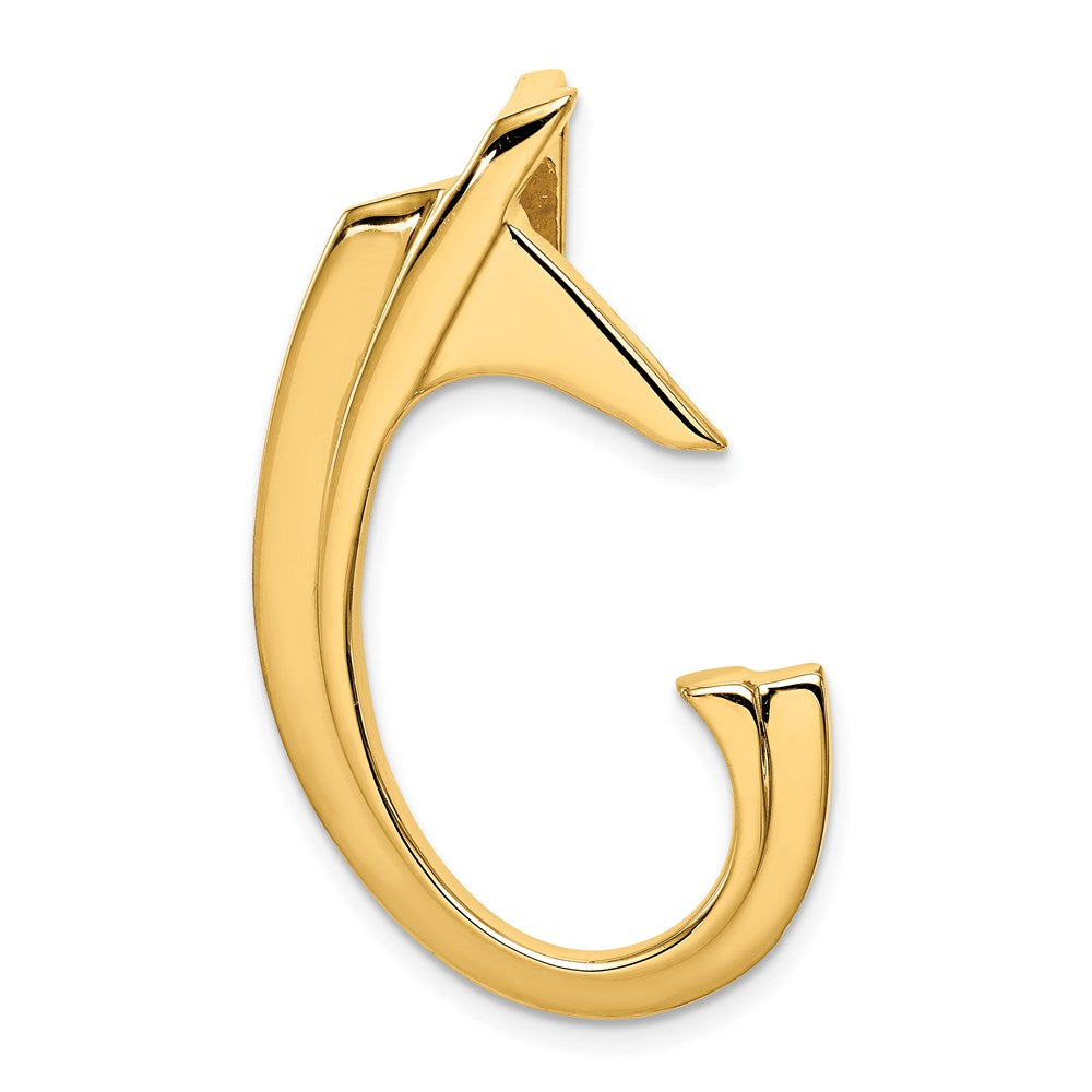 14K Gelbgold Passt Up To 6mm Omega, 8mm Omega Anhänger