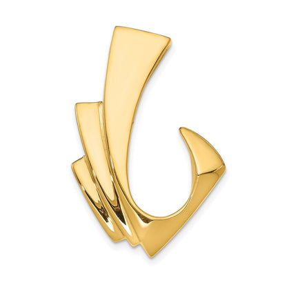 14K Gelbgold Omega Anhänger