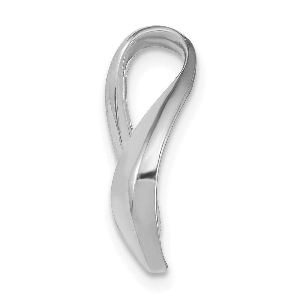 14K Weißgold Anhänger