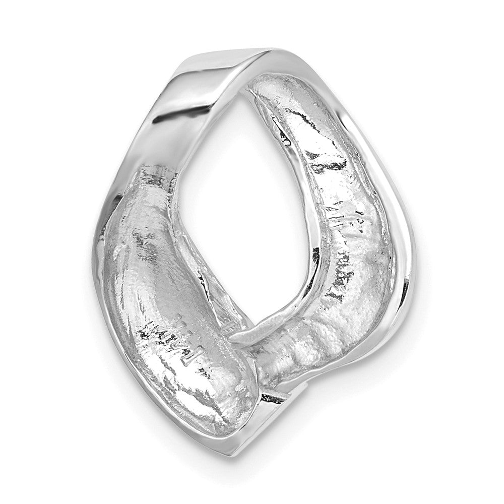 14K Weißgold Anhänger