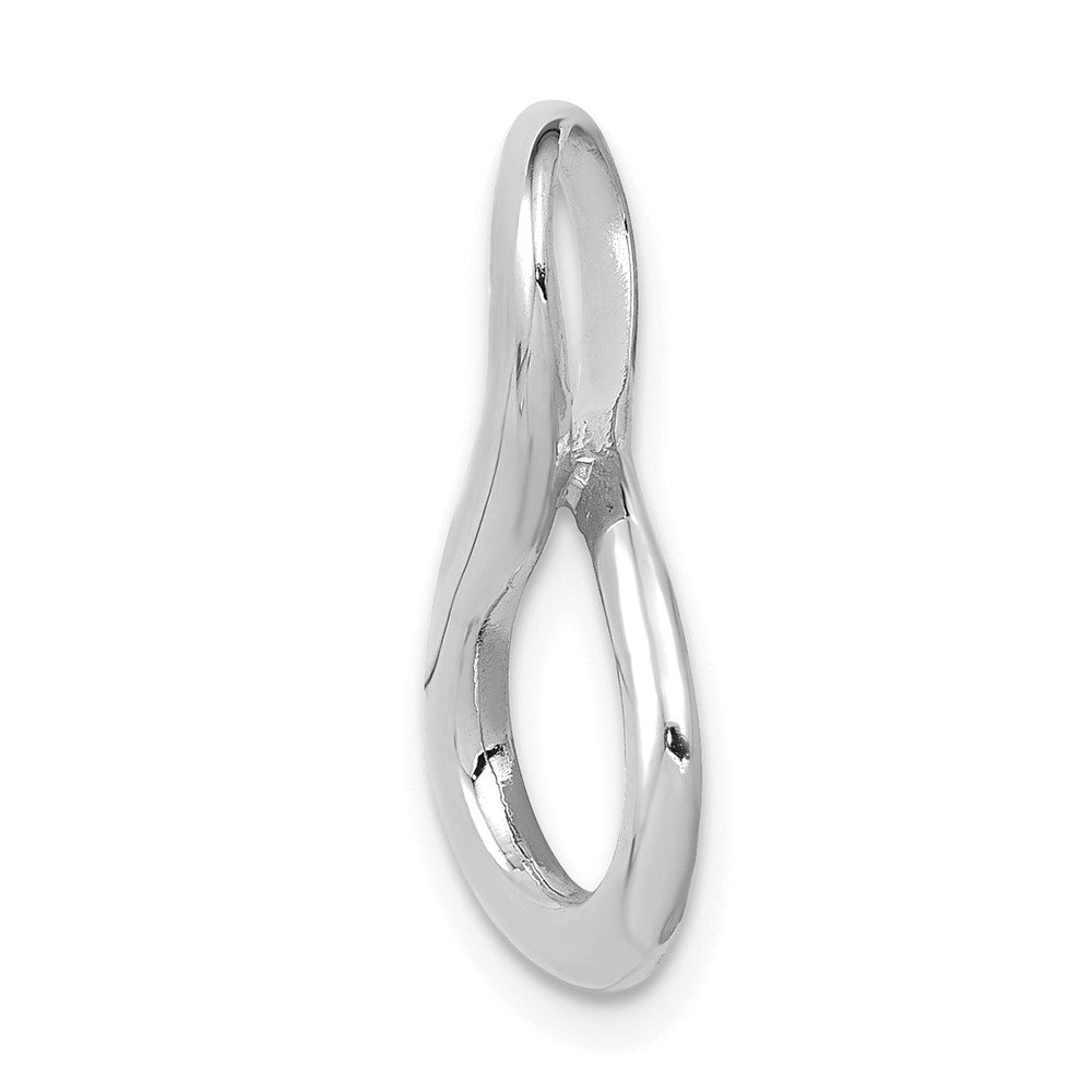 14K Weißgold Anhänger