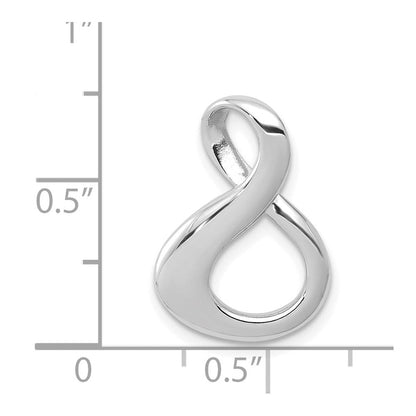 14K Weißgold Anhänger