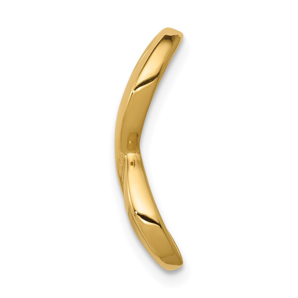 14K Gelbgold Fantasie Poliert Unendlichkeit Figure-8 Anhänger
