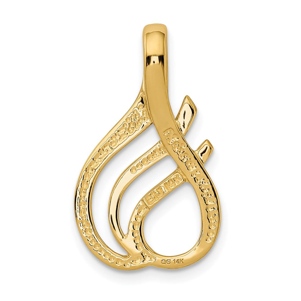 14K Gelbgold Fantasie Anhänger