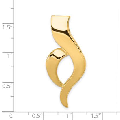 14K Gelbgold Fantasie Omega Anhänger