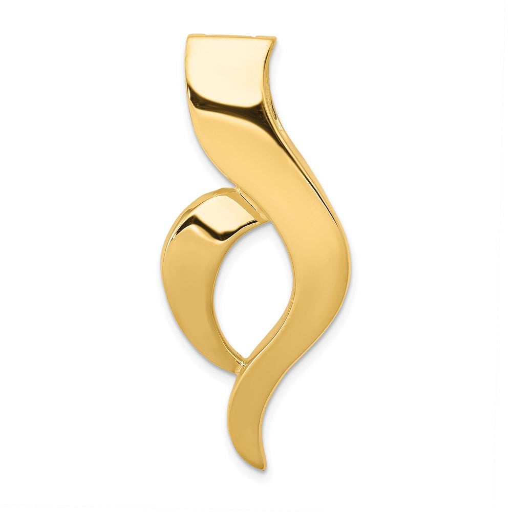 14K Gelbgold Fantasie Omega Anhänger
