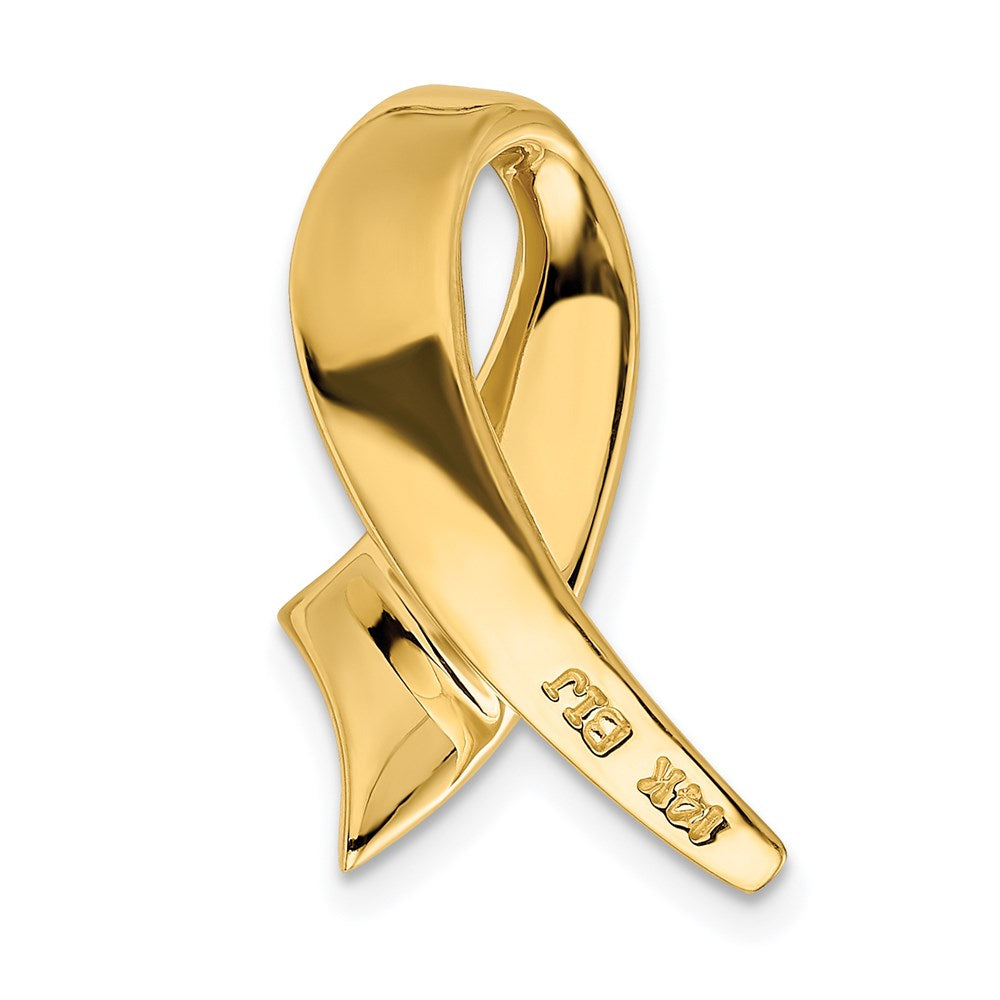 14K Gelbgold Passt Up To 6mm Normal 10mm Fantasie/reversible Omega Anhänger