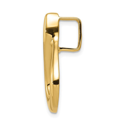 14K Gelbgold Omega Anhänger