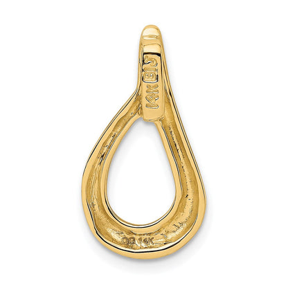 14K Gelbgold Omega Anhänger