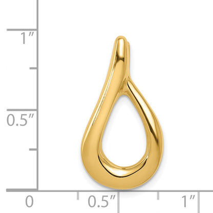 14K Gelbgold Omega Anhänger