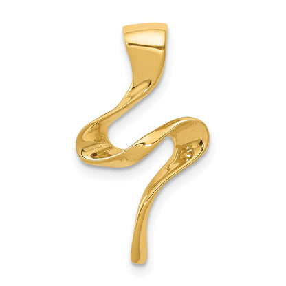 14K Gelbgold Omega Anhänger