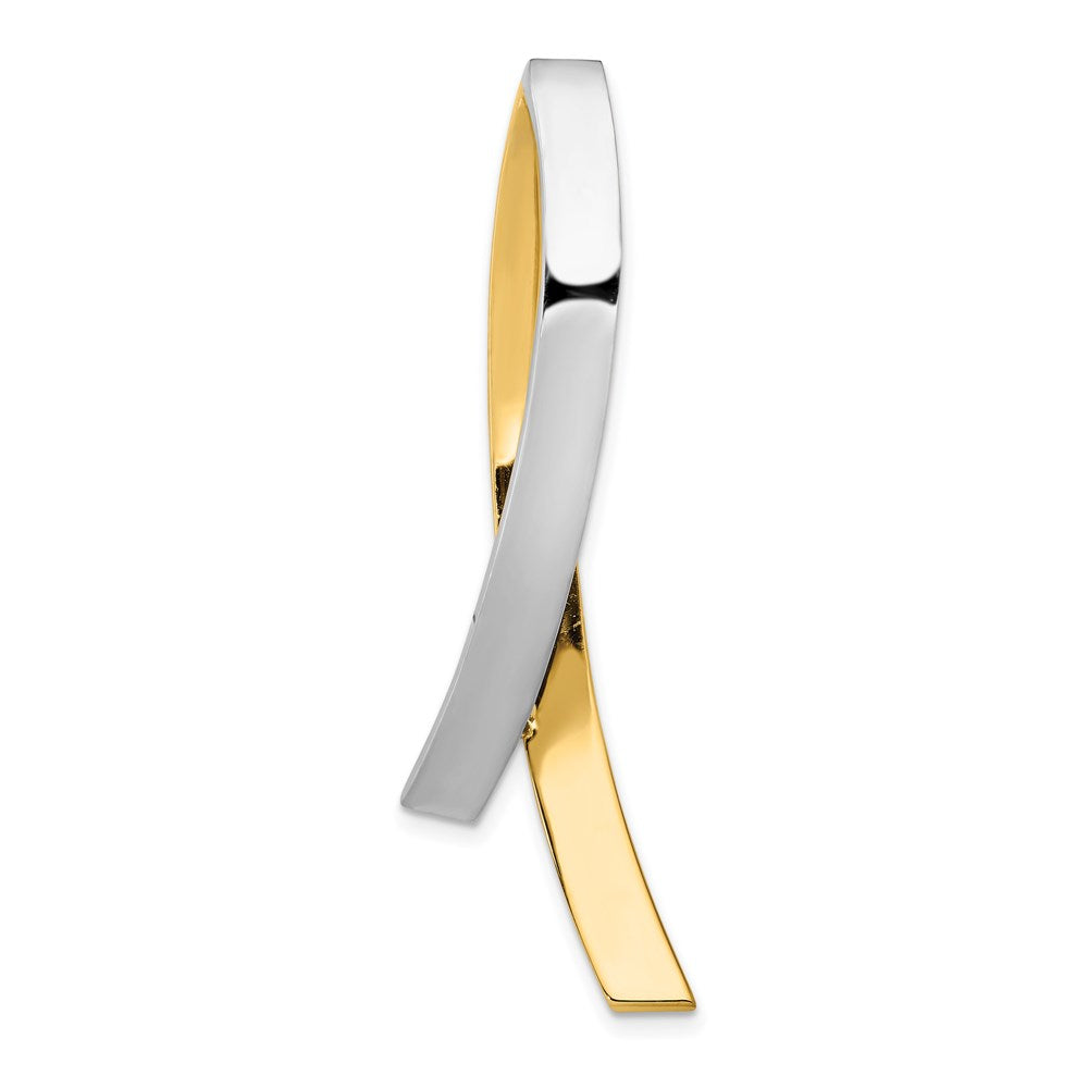 14K Bicolor Contemporary Anhänger