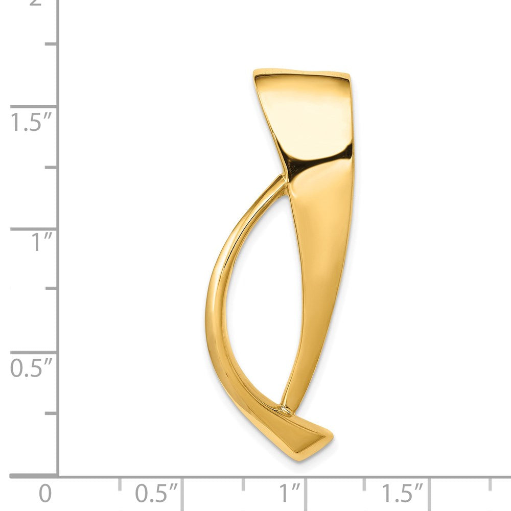 14K Gelbgold Passt Up To 8mm Both Modern Anhänger