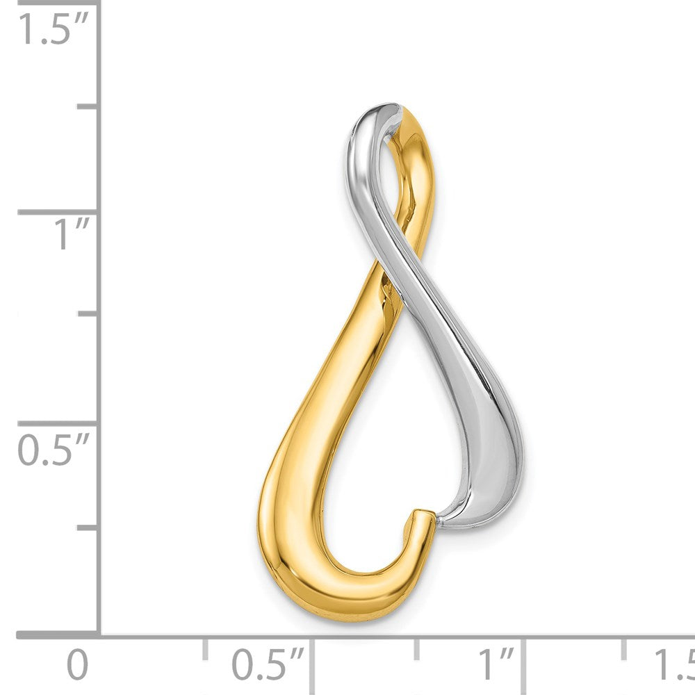 14K Bicolor Anhänger