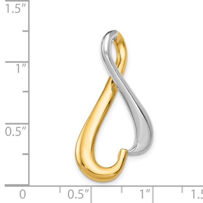 14K Bicolor Anhänger
