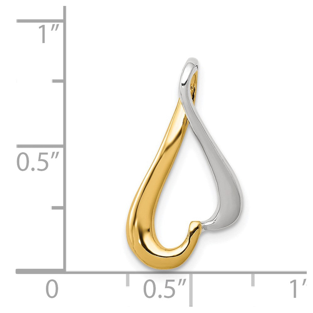 14K Bicolor Anhänger