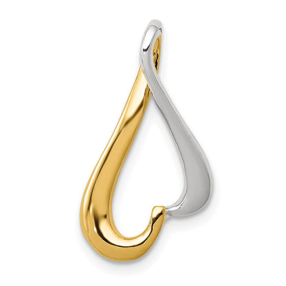 14K Bicolor Anhänger