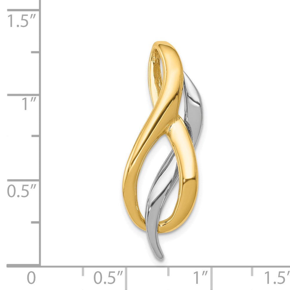 14K Bicolor Anhänger