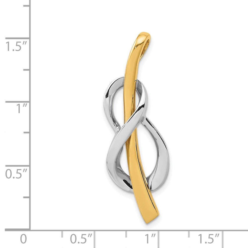 14K Bicolor Anhänger