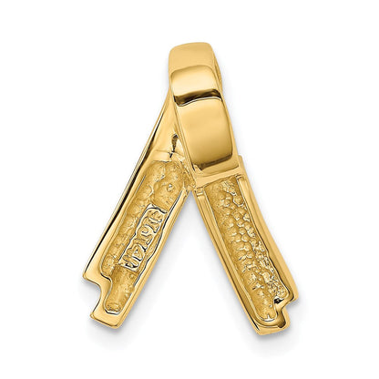 14K Gelbgold Passt Up To 6mm Normal und Fantasie Omega Anhänger