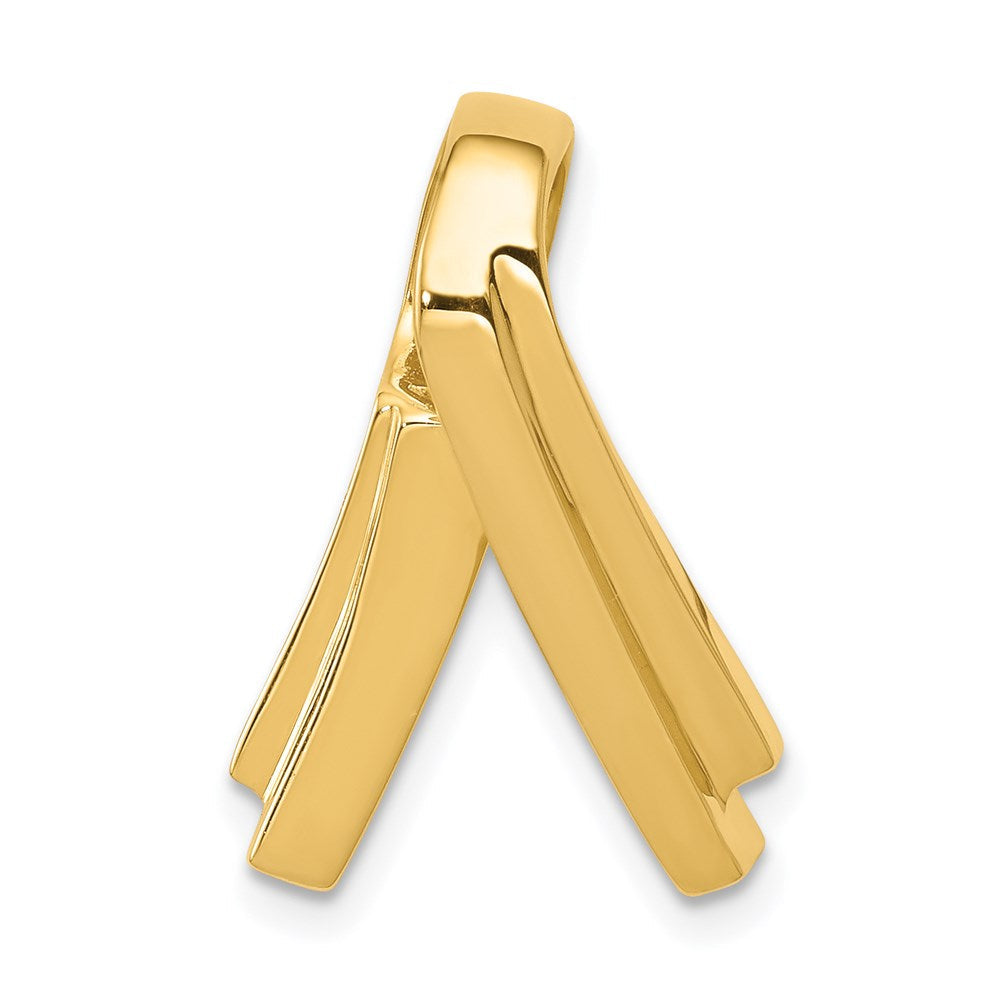 14K Gelbgold Passt Up To 6mm Normal und Fantasie Omega Anhänger