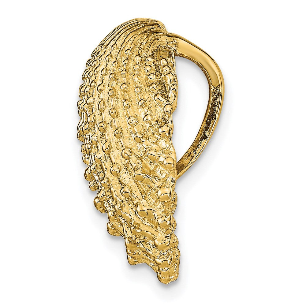 14K Gelbgold Muschel Anhänger