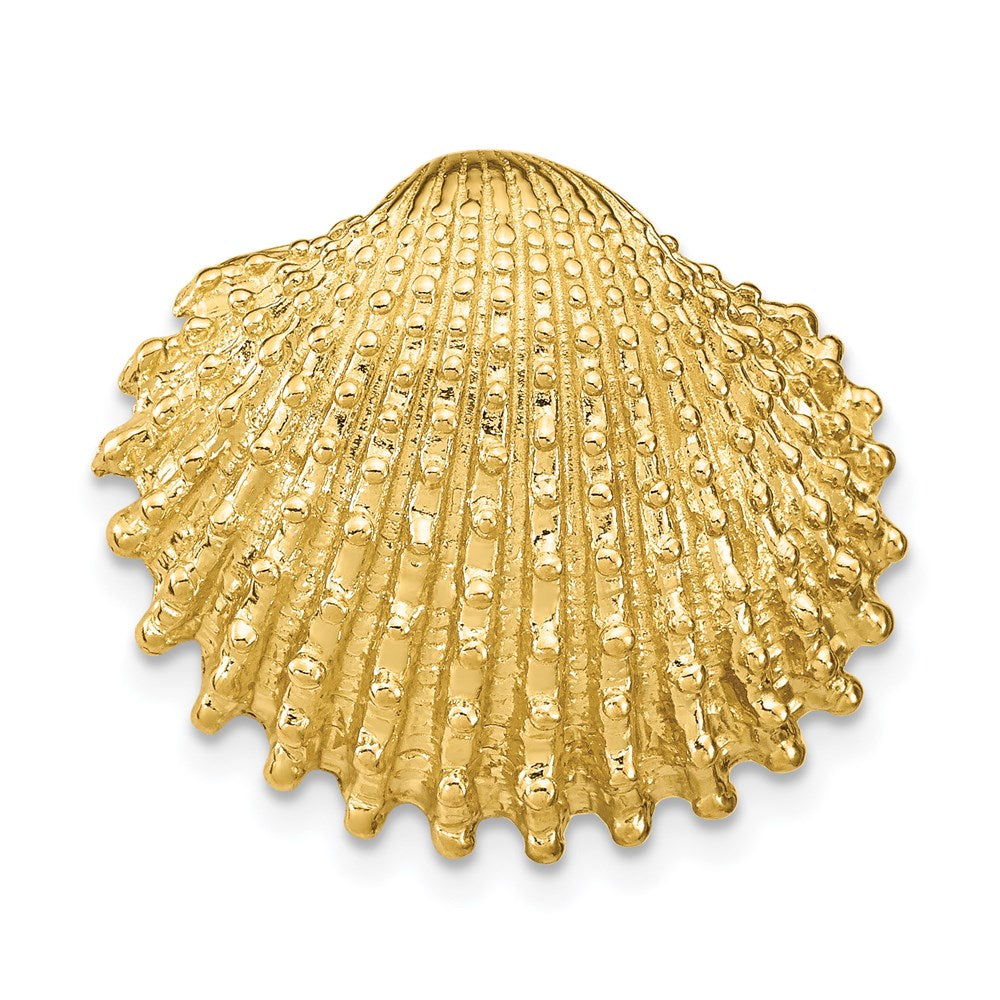 14K Gelbgold Muschel Anhänger