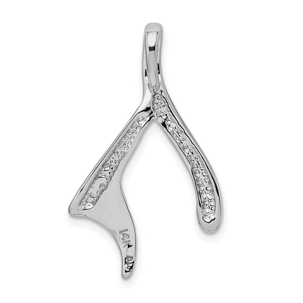 14K Weißgold Anhänger