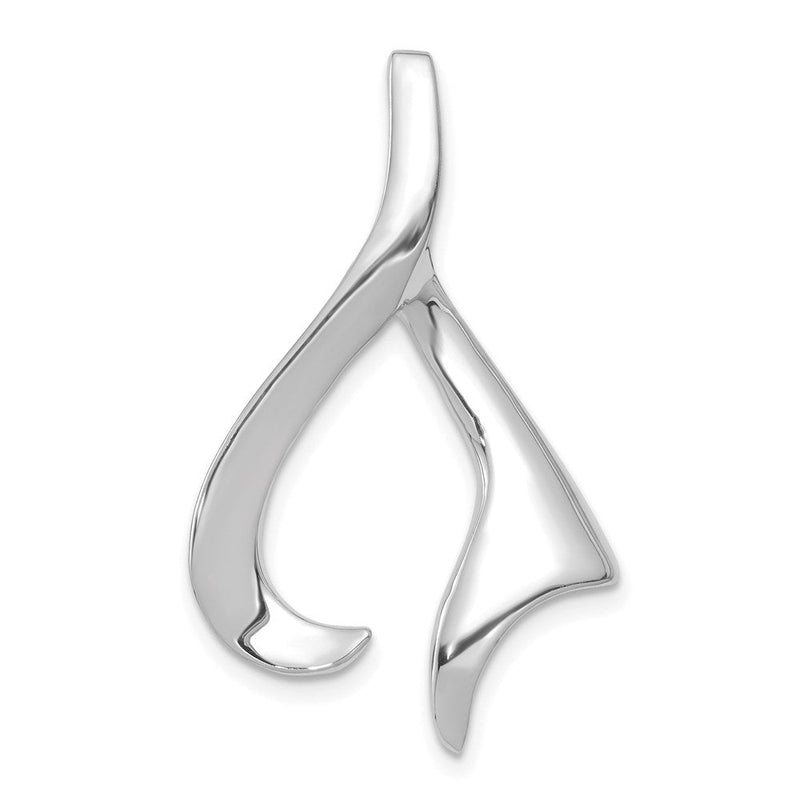 14K Weißgold Anhänger