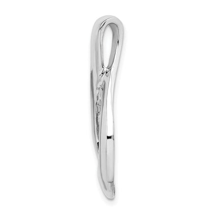 14K Weißgold Anhänger