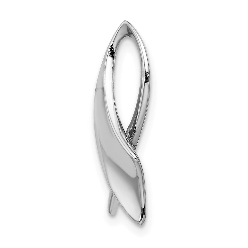14K Weißgold Anhänger