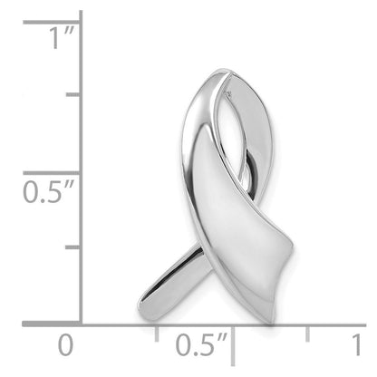 14K Weißgold Anhänger