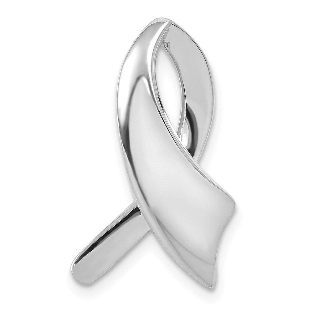 14K Weißgold Anhänger