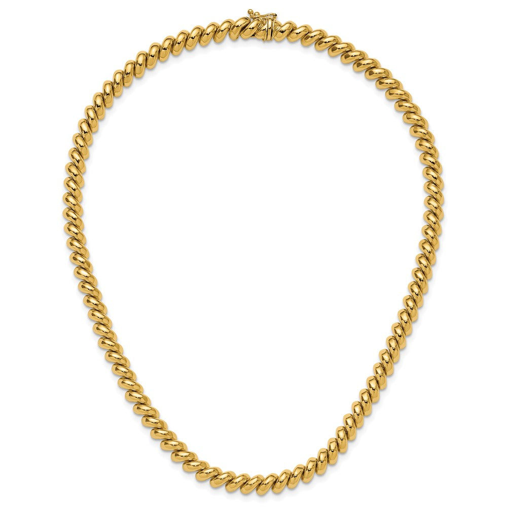 14K Gelbgold Poliert San Marco Halskette