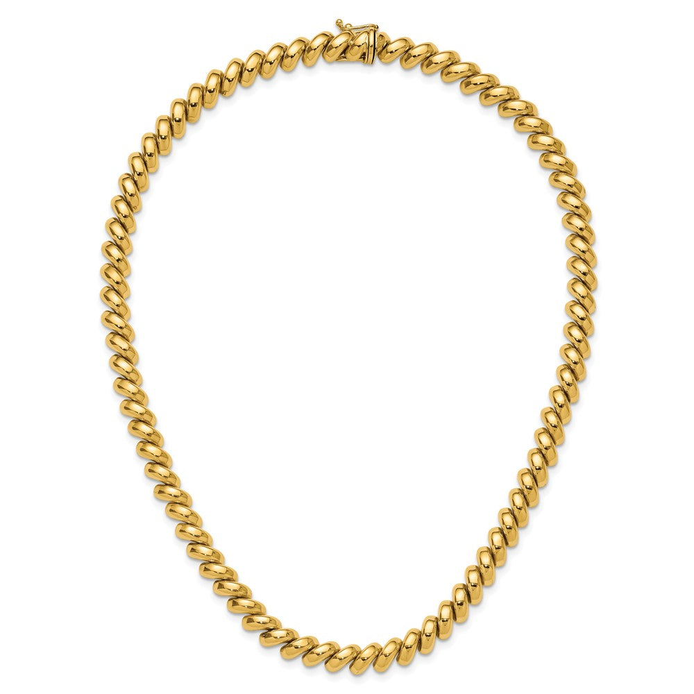 14K Gelbgold Poliert San Marco Halskette
