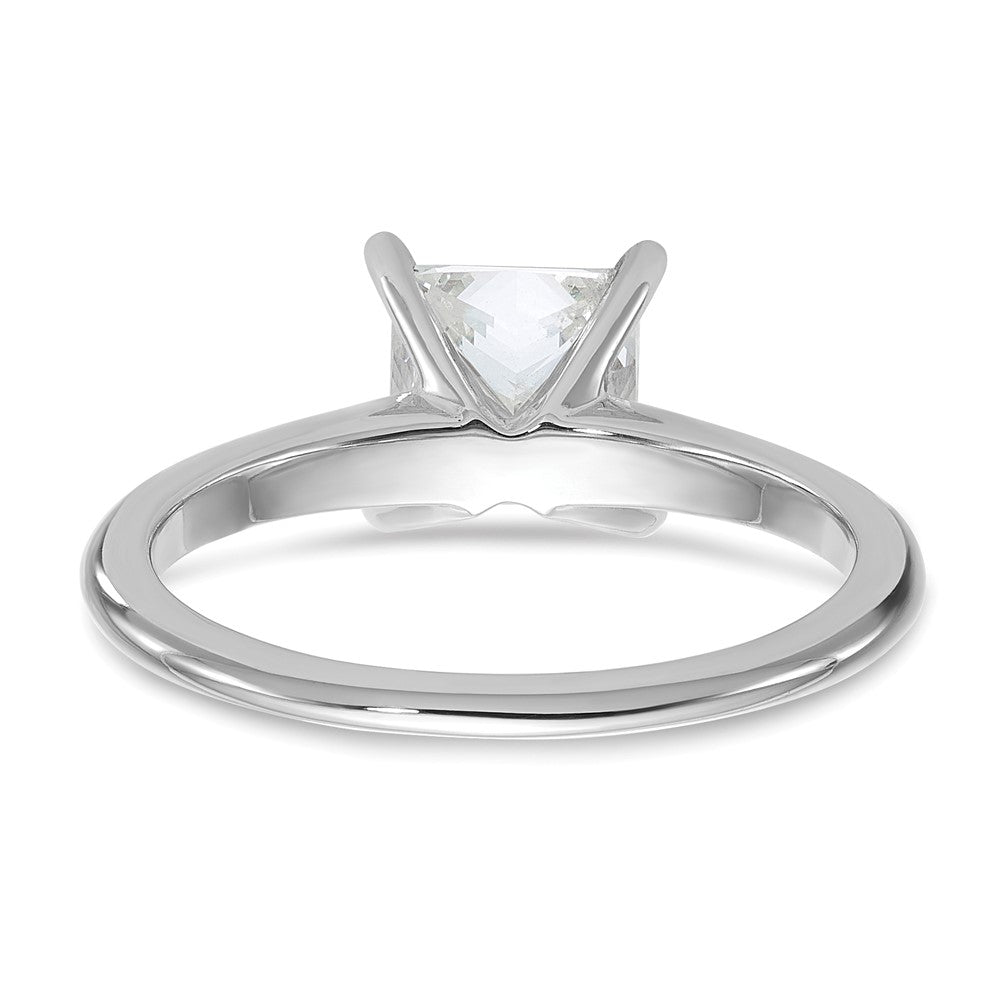 14K Weißgold 1,5 ct. Labor gezüchteter Diamant VS/SI+ G+ Princess-Solitär Verlobungsring