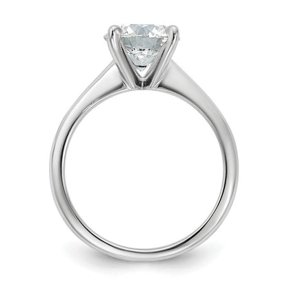14K Weißgold 14kw 2 ct. VS/SI+ G+ Labor-Diamant Rund Solitär Ring