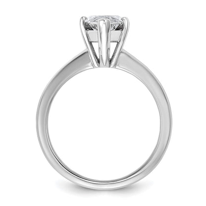 14K Weißgold 2,5 ct. zertifizierter, im Labor gezüchteter Diamant VS/SI+ G+ Marquise-Solitär-Verlobungsring