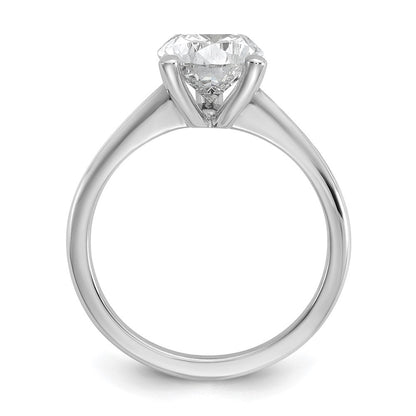 14K Weißgold 2,5 ct. Labor-gezüchteter Diamant VS/SI+ G+ Birnenschliff-Solitär-Verlobungsring