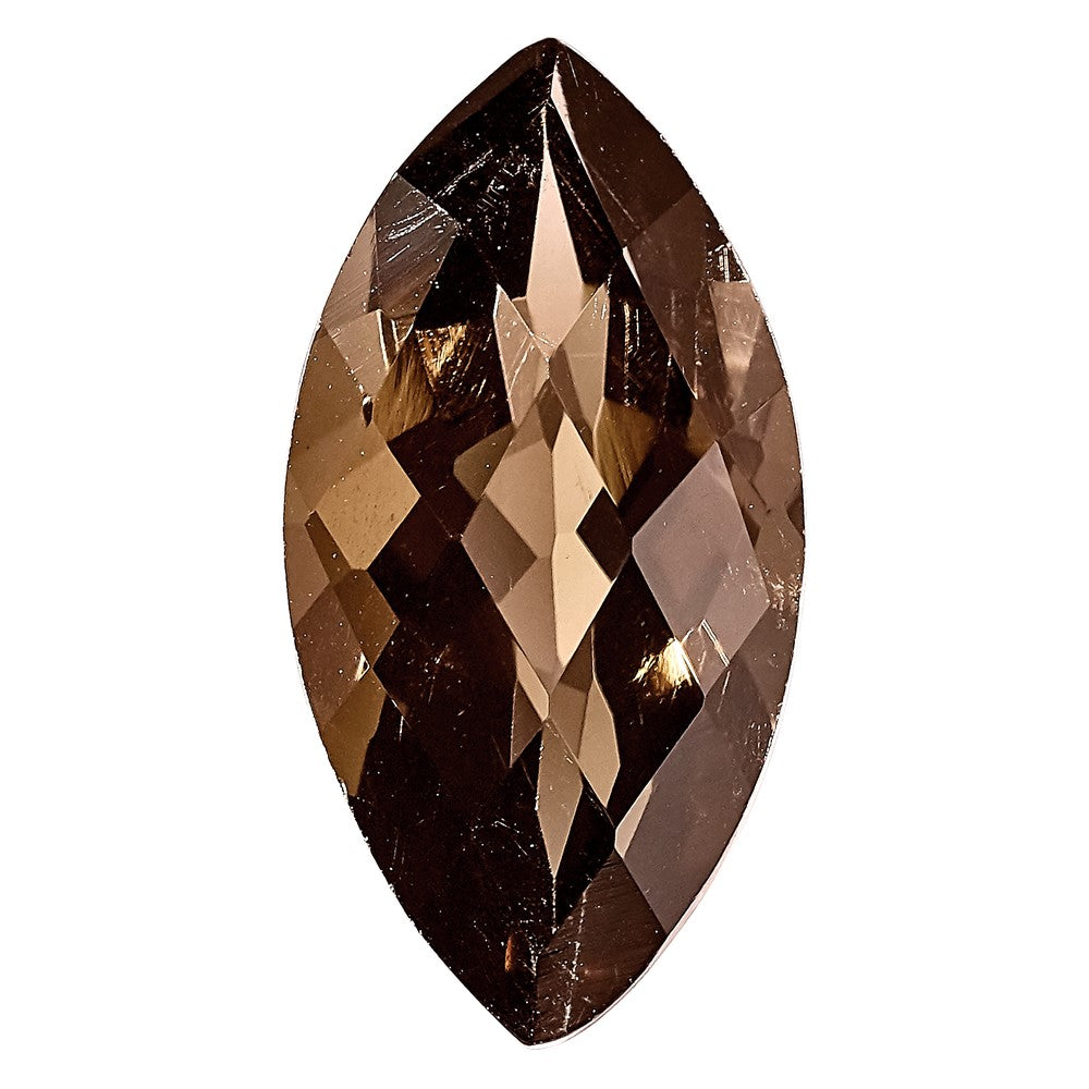 Edelstein Rauch Quarz Aa Qualität 12x6mm Marquise Schachbrett