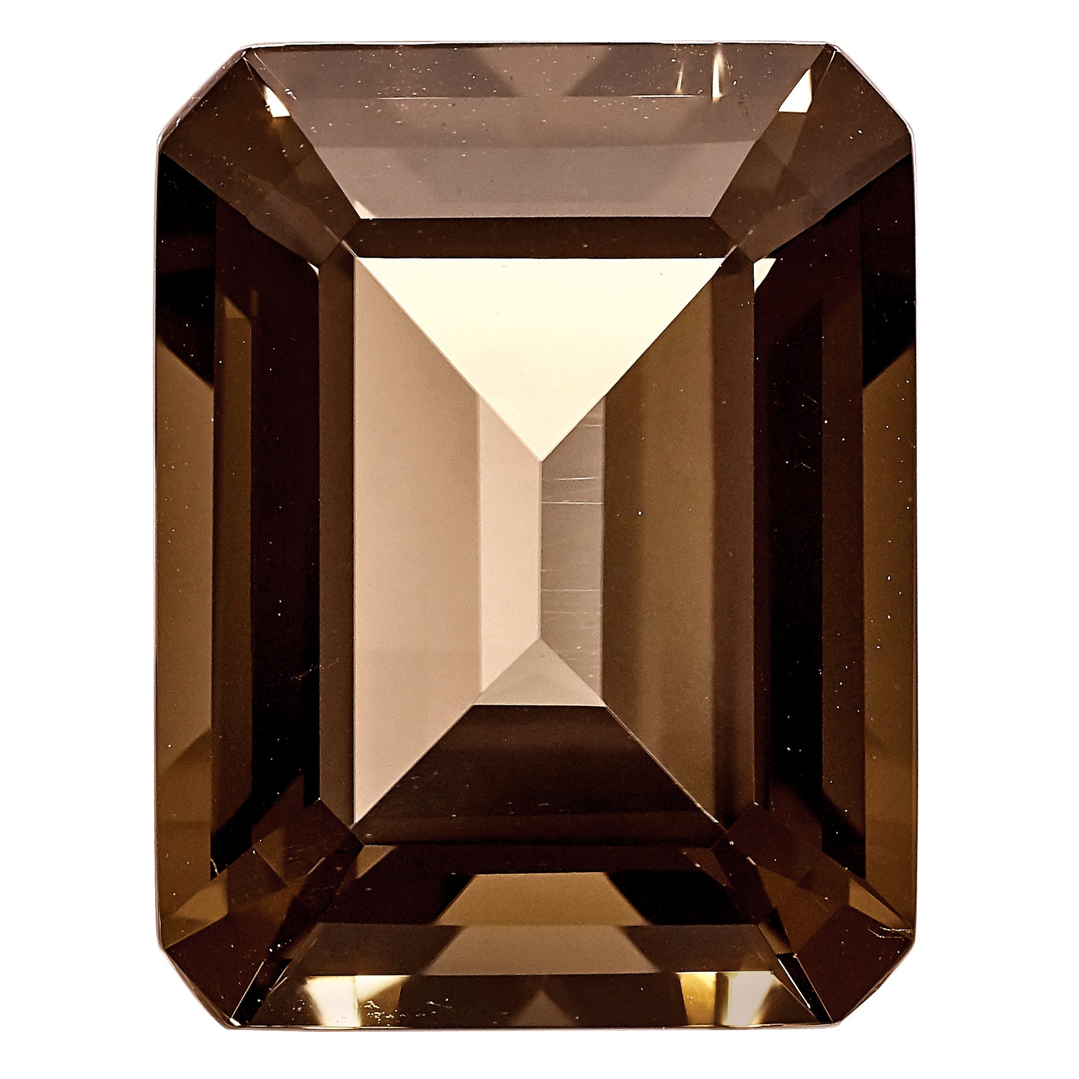 Edelstein Rauch Quarz Aa Qualität 12x10mm Smaragdschliff