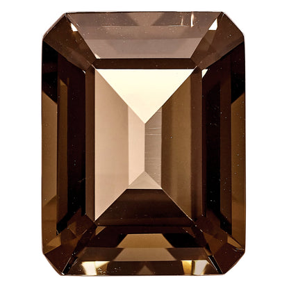 Edelstein Rauch Quarz Aa Qualität 12x10mm Smaragdschliff