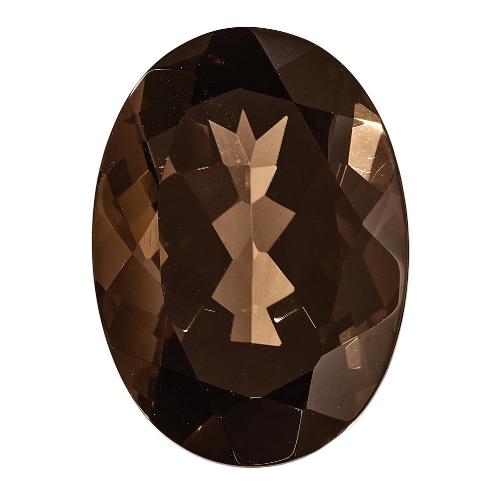 Edelstein Rauch Quarz Aa Qualität 20x10mm Oval