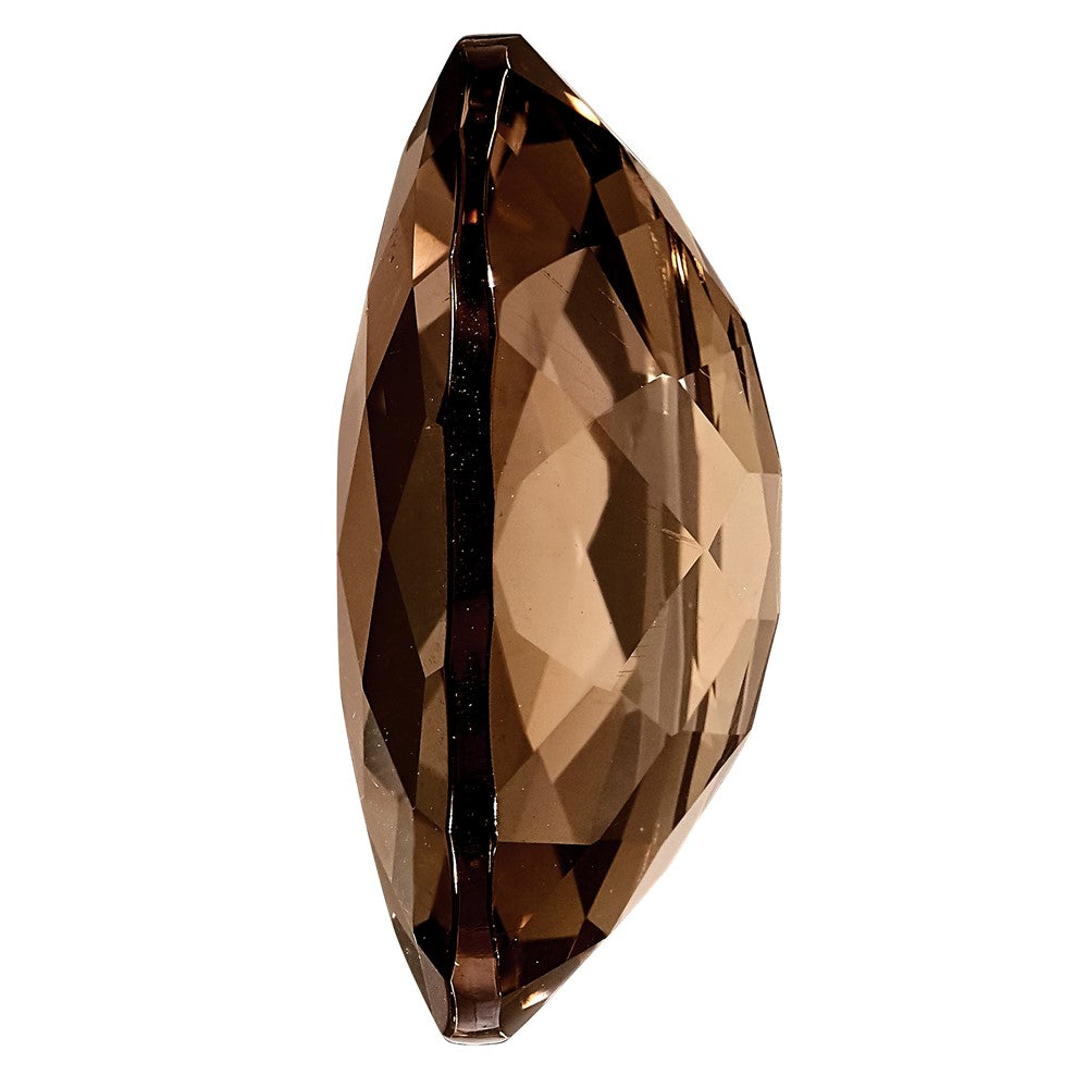 Edelstein Rauch Quarz Aa Qualität 11x9mm Oval Schachbrett