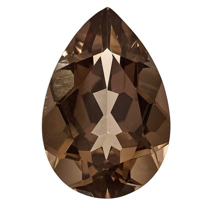 Edelstein Rauch Quarz Aa Qualität 13x7mm Tropfen