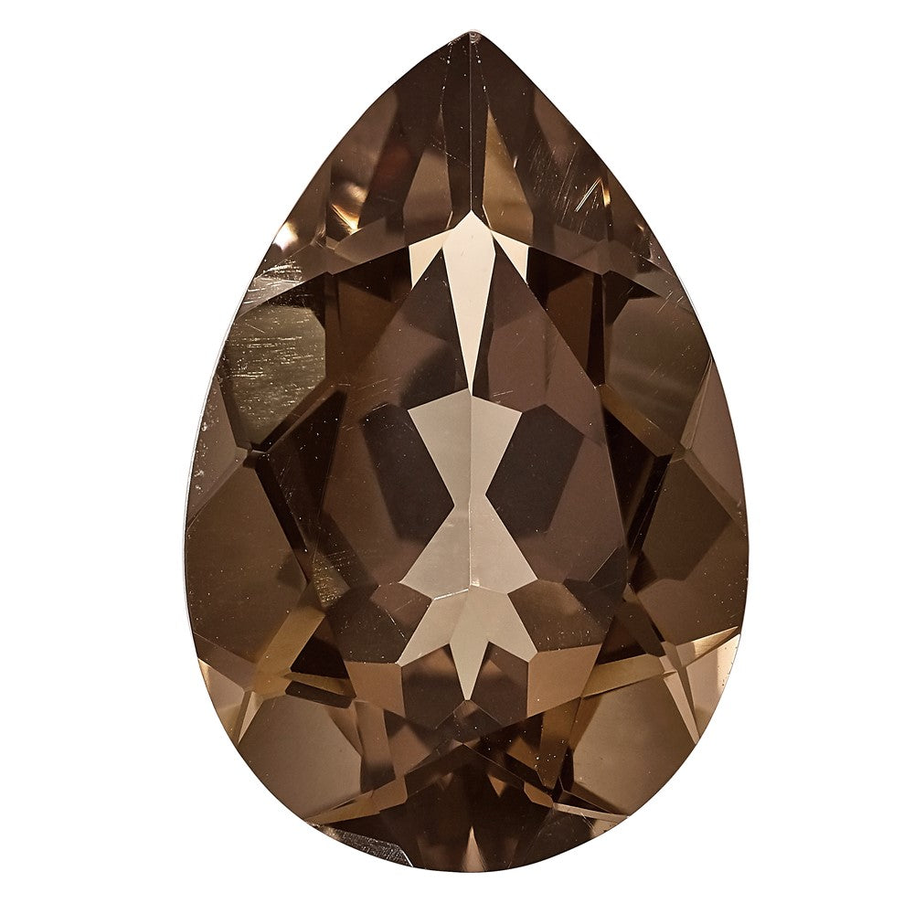Edelstein Rauch Quarz Aa Qualität 12x8mm Tropfen